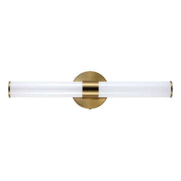 Brooks 20.13" Industrial Mid-Century Iron Integrated LED Vanity Light - JONATHAN Y
